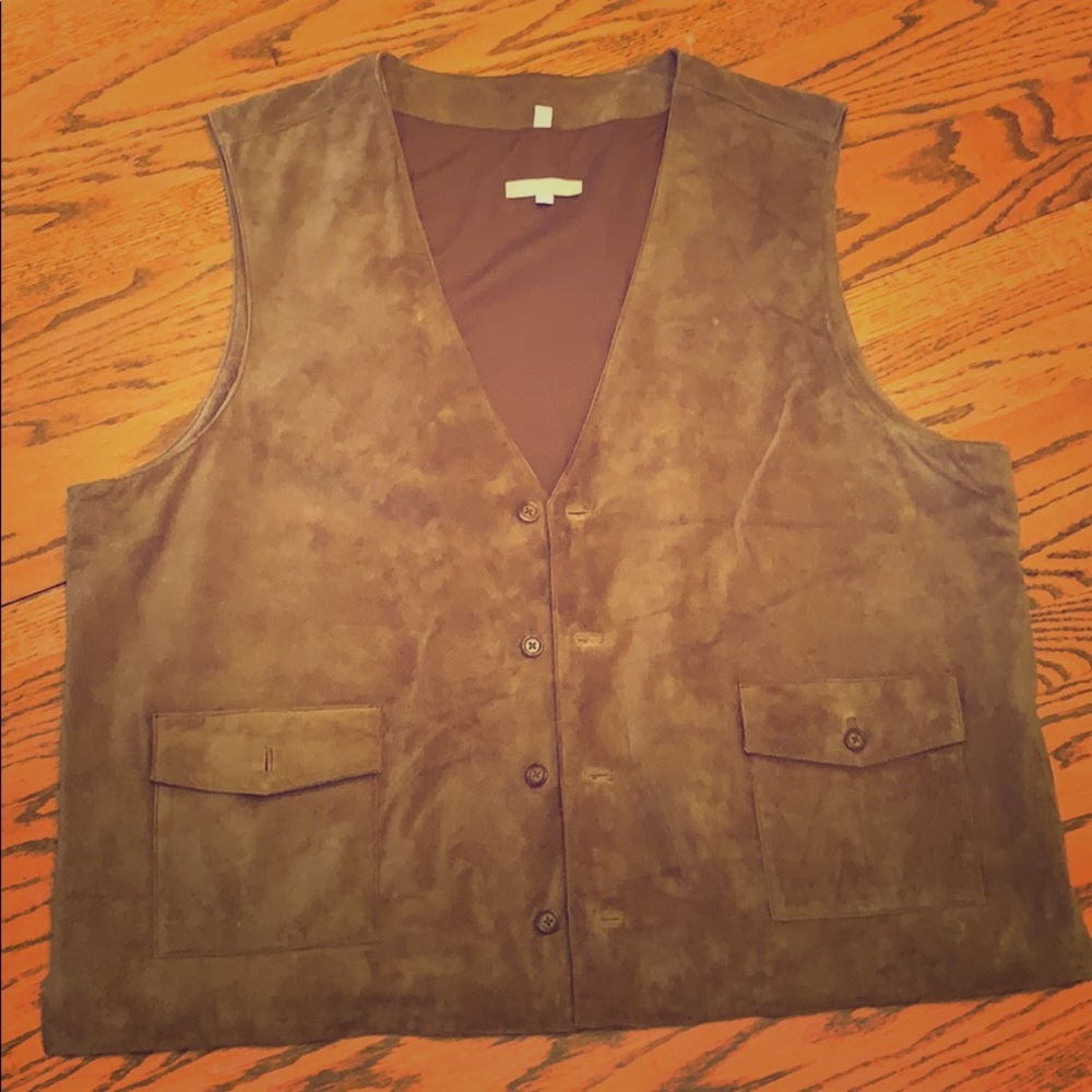 Soft Leather Vest
